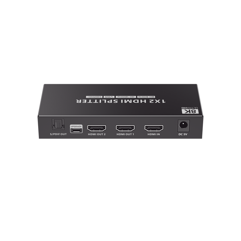 Splitter HDMI 1x2 | Velocidad de trasmisión 48 Gbps| Resolución 8k | Salida de audio| HDCP 2.3 - Image 3