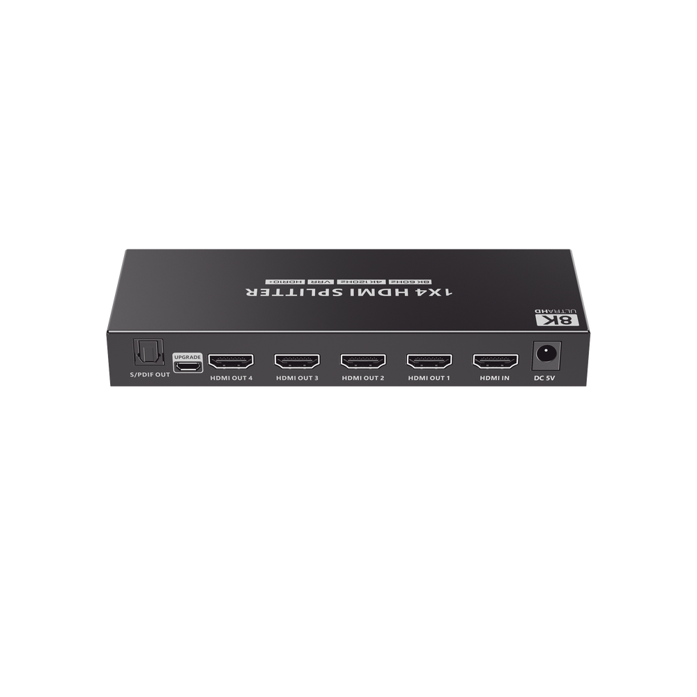 Splitter HDMI 1X4 | Velocidad de trasmisión 48 Gbps| Resolución 8K | Salida de audio| HDCP 2.3 - Image 3