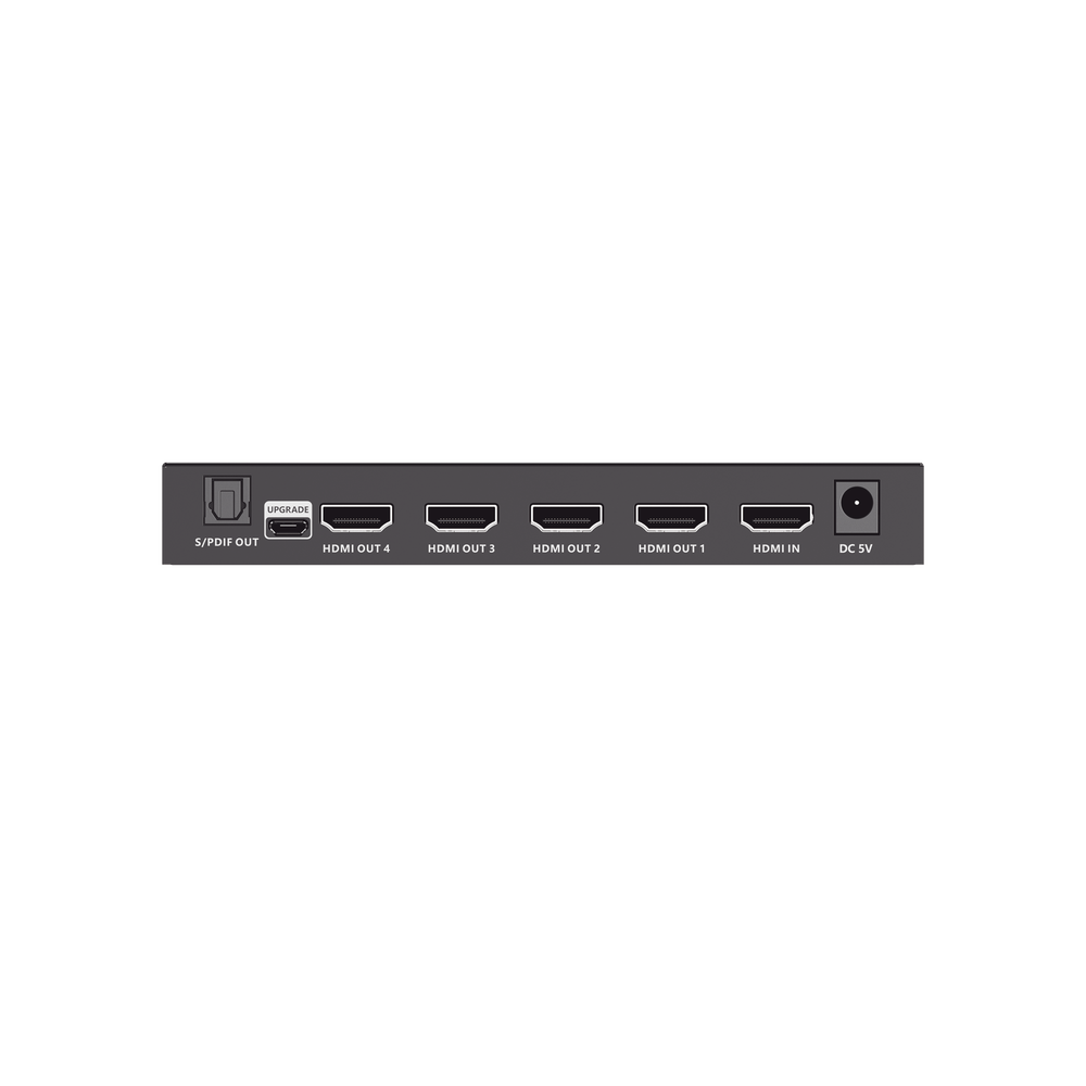 Splitter HDMI 1X4 | Velocidad de trasmisión 48 Gbps| Resolución 8K | Salida de audio| HDCP 2.3 - Image 6