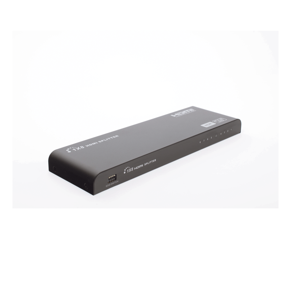 Splitter HDMI 4K de 1 Entrada a 8 Salidas (Simultaneas) | Soporta 4K×2K | Ajuste de resoluciones EDID | HDR | HDMI 2.0 | HDCP 2.2 | Permite mezclar pantallas en 4K y 1080P - Image 2