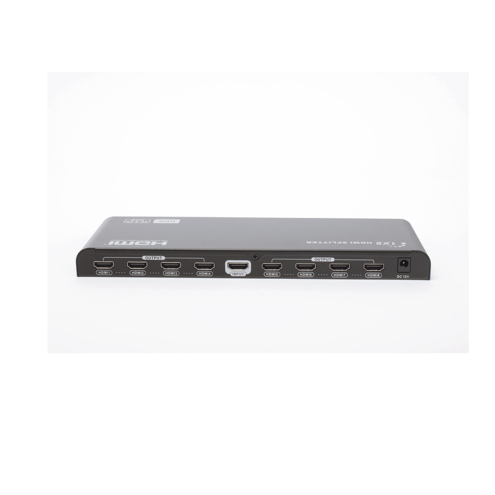 Splitter HDMI 4K de 1 Entrada a 8 Salidas (Simultaneas) | Soporta 4K×2K | Ajuste de resoluciones EDID | HDR | HDMI 2.0 | HDCP 2.2 | Permite mezclar pantallas en 4K y 1080P - Image 4