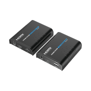 Kit extensor KVM (HDMI y USB) hasta 120 metros | Resolución 1080P @ 60 Hz | Soporta STP y UTP CAT6 | Soporta Switch Gigabit para control KVM múltiple | Soporta hasta 253 receptores | Transmite el Video y Controla tu DVR vía USB (TT373KVM4.0)