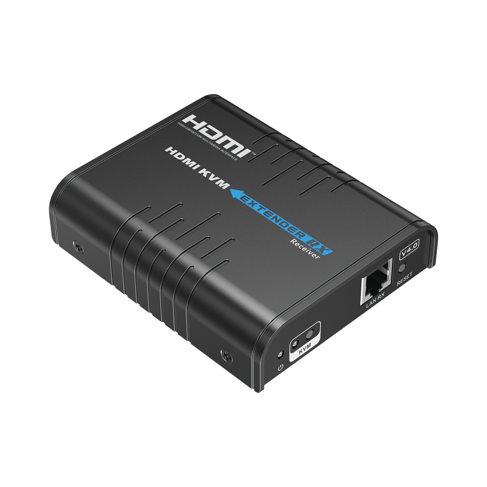 Receptor Compatible para Kits TT373KVM4.0 | Resolución 1080P @ 60 Hz | Soporta STP y UTP CAT6 | Control IR | Compatible con Switch Gigabit para control KVM múltiple. - Image 3