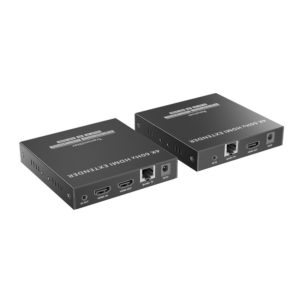 Kit Extensor HDMI para distancias de 120 metros | Soporta resolución 4K @60Hz | Cat 6, 6a y 7 | Salida Loop en el Tx para visualización local | Soporta control remoto del equi - Image 3