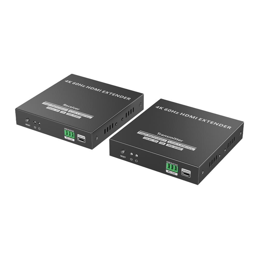 Kit Extensor HDMI para distancias de 120 metros | Soporta resolución 4K @60Hz | Cat 6, 6a y 7 | Salida Loop en el Tx para visualización local | Soporta control remoto del equi - Image 2