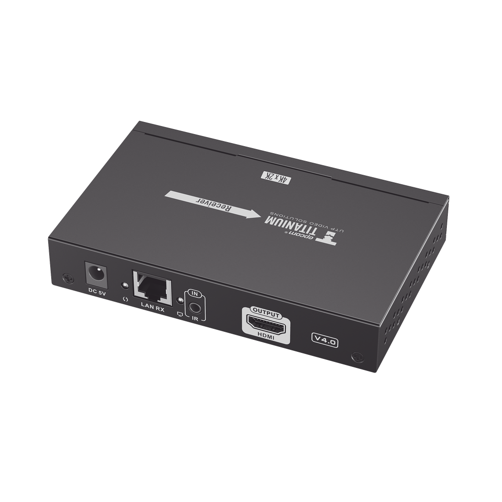 Receptor Compatible para Kit Matricial TT-683-MATRIX-4.0 | Resolución 4K@30Hz | Cat6 | Control IR | Compatible con Switch IGMP (Solo para transmisor versión 4.0). - Image 3