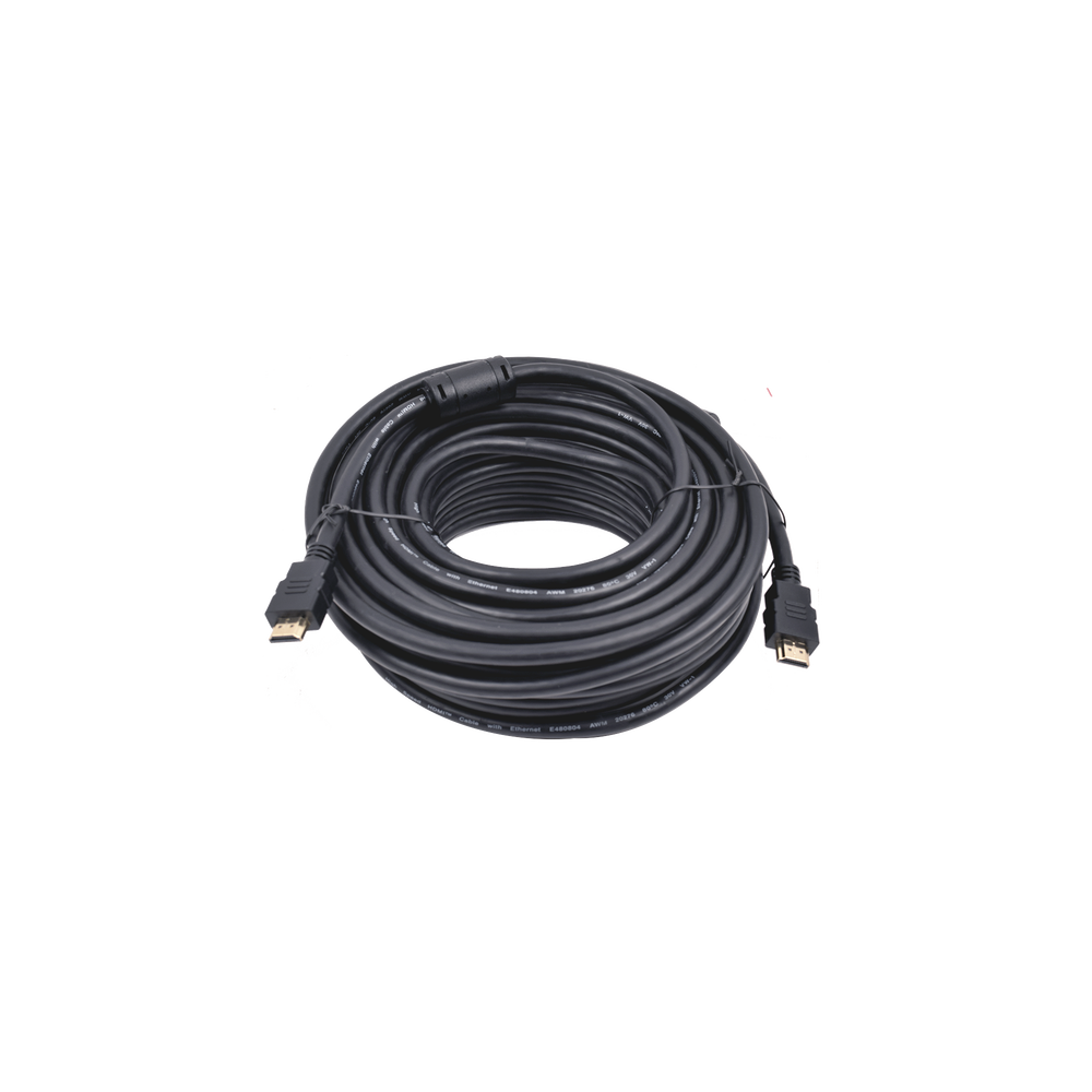 Cable HDMI de 20 Metros (65.62 Pies) (High Speed) / Resoluci?n 4K / Soporta Canal de Retorno de Audio (ARC)/ Soporta 3D / Blindado para Reducir Interferencia / Chapado en Oro / Alta Resistencia y Durabilidad. - Image 2