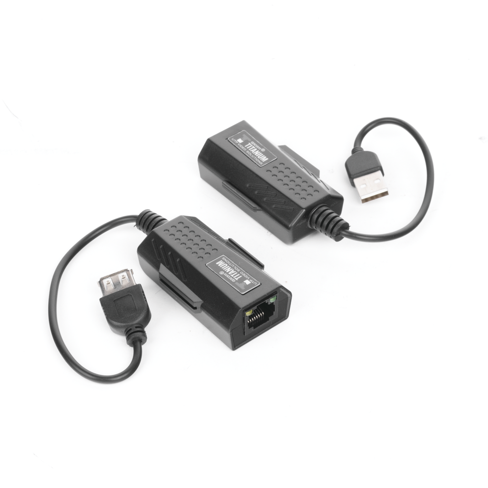 Kit extensor USB por cable UTP Cat 5 / 5e / 6 para Distancias de Hasta 50 Metros / Versión 2.0 - Image 3