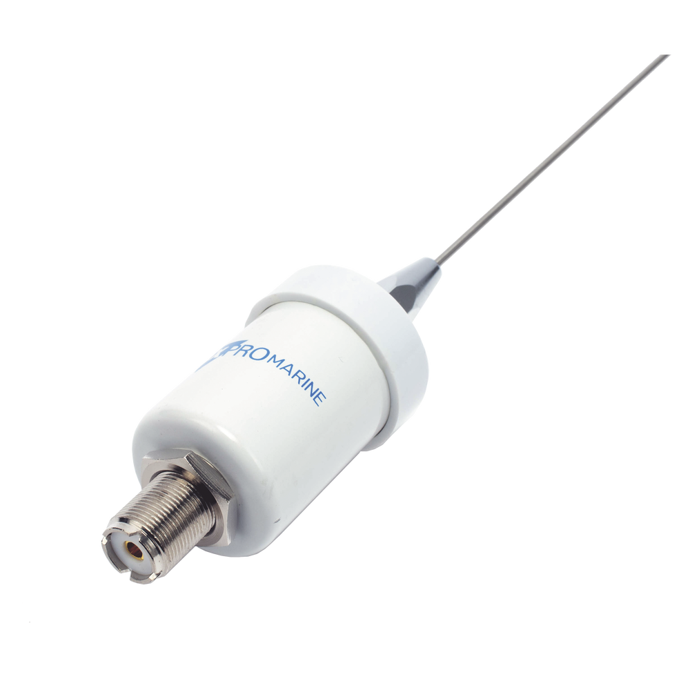 Antena Marina VHF / L�tigo Acero Inoxidable / 156-163 MHz / 3.5 dBi / Cable 4.5 m (14.8 ft) / PL-259 / Montaje en L / Exterior - Image 2