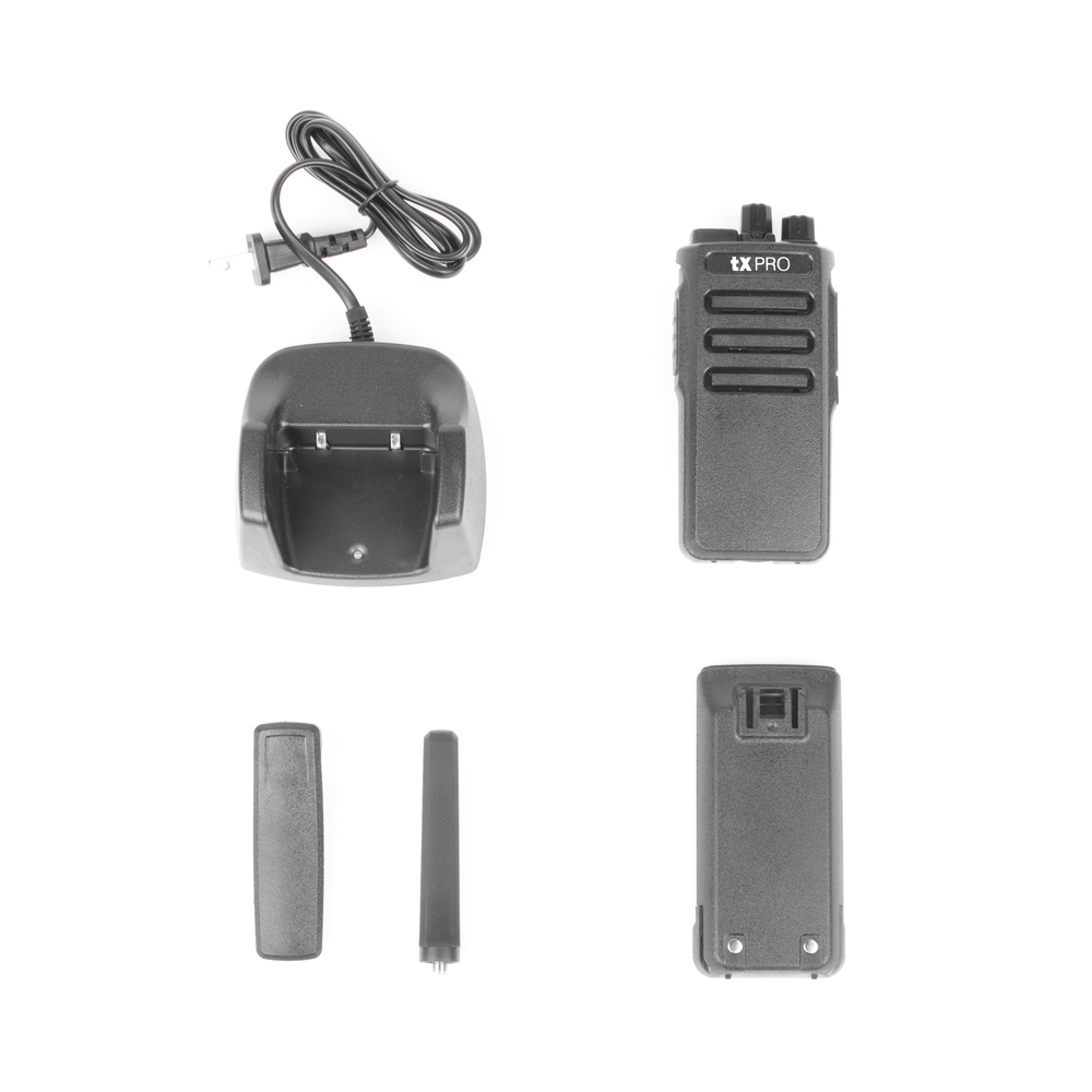 Radio Port�til Anal�gico VHF 136-174 MHz / 5W / 16 Canales / Scrambler / Bater�a 2500 mAh / VOX - Image 7
