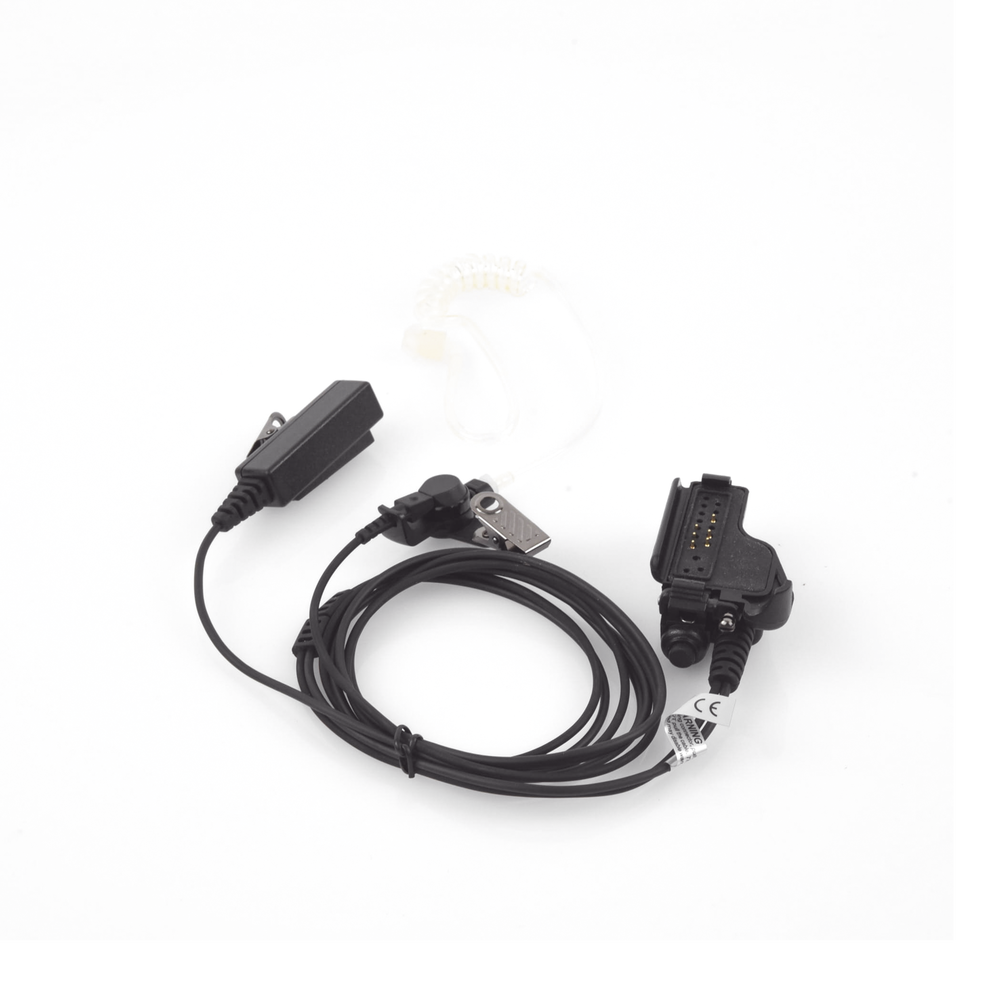 Micrófono - audífono de dos hilos con tubo acústico de grado médico con conector multipin para MOTOROLA - Image 4