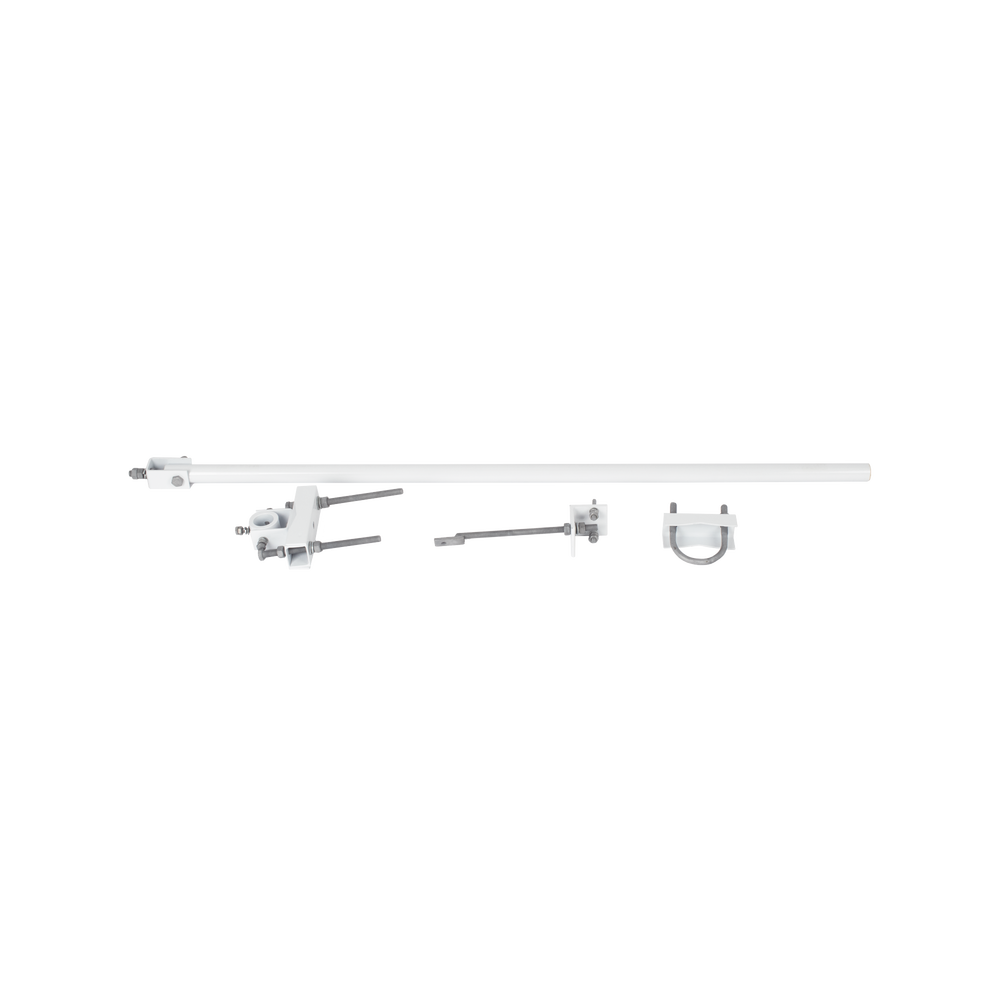 Antena direccional de 4 ft, 5.1 a 7.125 GHz, Ganancia 36 dBi, Conectores RP-SMA Hembra, Polarización doble, incluye montaje para torre o mástil - Image 7