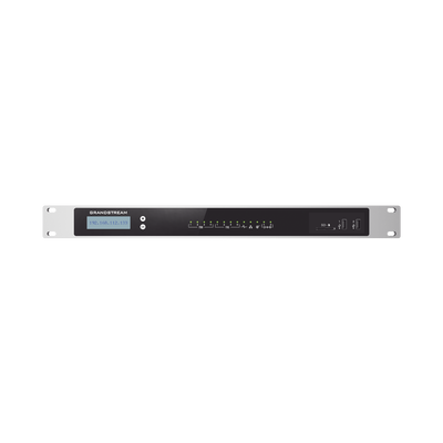 Conmutador IP-PBX para hasta 2000 usuarios y 300 llamadas simultaneas, 4FXO, 4FXS, para solución de comunicaciones unificadas y colaboración (UCM6304)