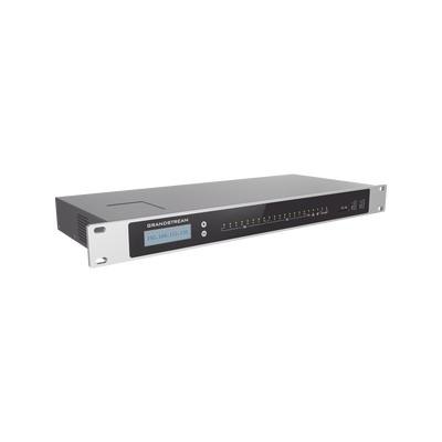 Conmutador IP-PBX para hasta 3000 usuarios y 450 llamadas simultaneas, 8FXO, 8FXS, para solución de comunicaciones unificadas y colaboración (UCM6308)