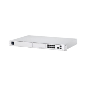 UniFi OS Console: Dream Machine Pro, con 1 puerto WAN Gigabit RJ45, 1 puerto WAN 10G SFP+ / 8 puertos LAN Gigabit RJ-45, y una bahía de HDD 3.5" (No incluye HDD), Integra todas las aplicaciones UniFi (UDM-PRO)