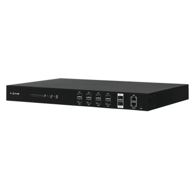 UFiber GPON OLT, Terminal de línea óptica hasta 1024 ONUs concurrentes, con 8 puertos SFP GPON + 2 puertos SFP+ 10 G (UF-OLT)