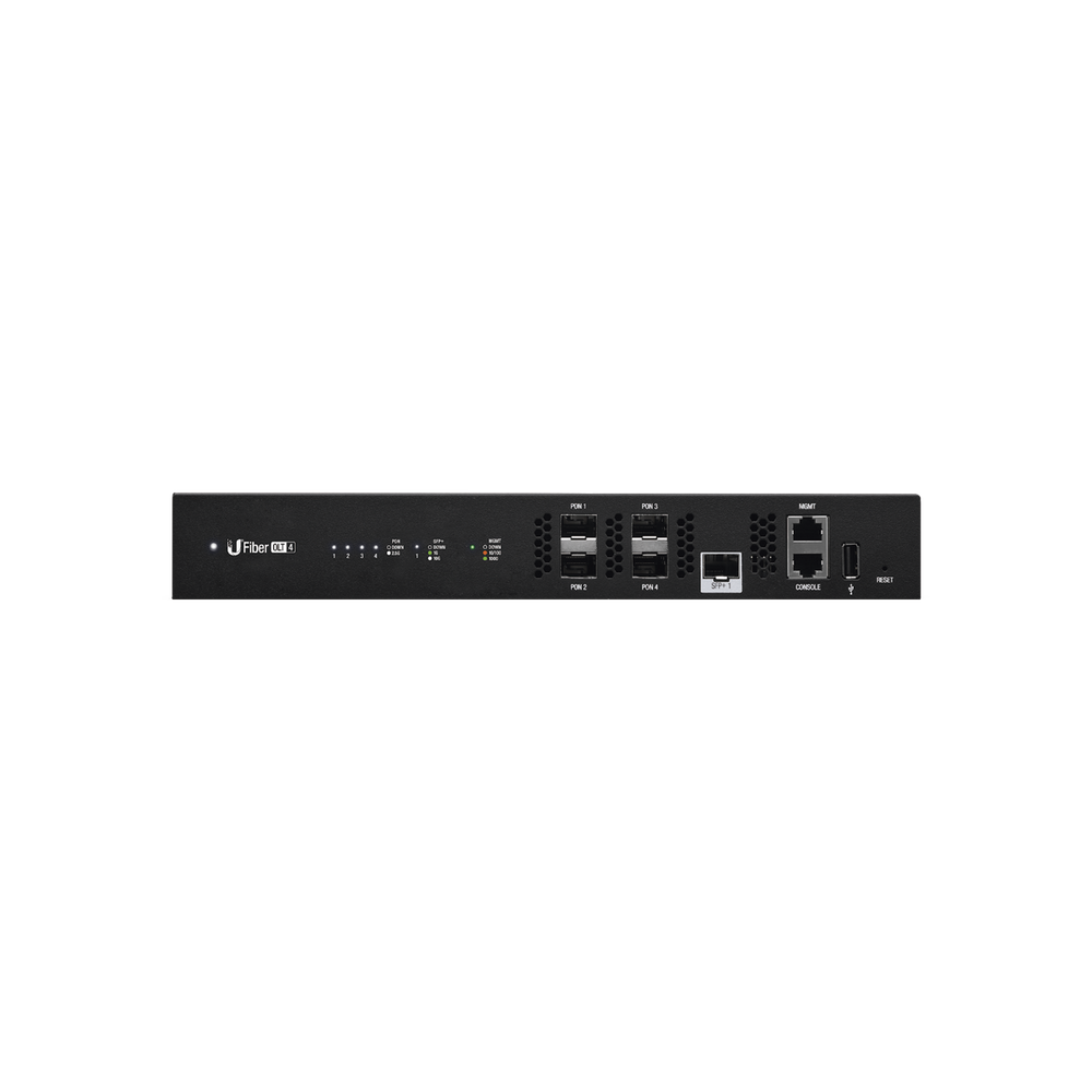 UFiber GPON OLT, Terminal de línea óptica hasta 512 ONUs concurrentes, con 4 puertos SFP GPON + 1 puertos SFP+ 10 G - Image 3