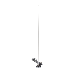 Antena Móvil VHF/UHF 140-500 MHz, Ajustable en Campo, Ganancia Unitaria