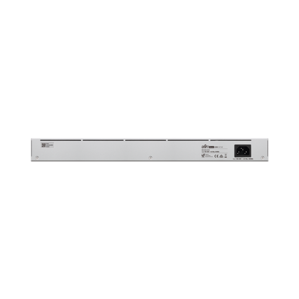 UniFi Switch USW-48-POE, Capa 2 de 48 puertos (32 puertos PoE 802.3af/at + 16 puertos Gigabit) + 4 puertos 1G SFP, 195W, pantalla informativa - Image 2