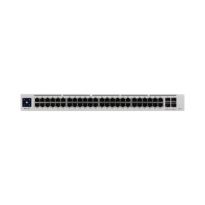 UniFi Switch USW-Pro-48-POE Gen2, Capa 3 de 48 puertos PoE 802.3at/bt + 4 puertos 1/10G SFP+, 600W, pantalla informativa (USW-PRO-48-POE)