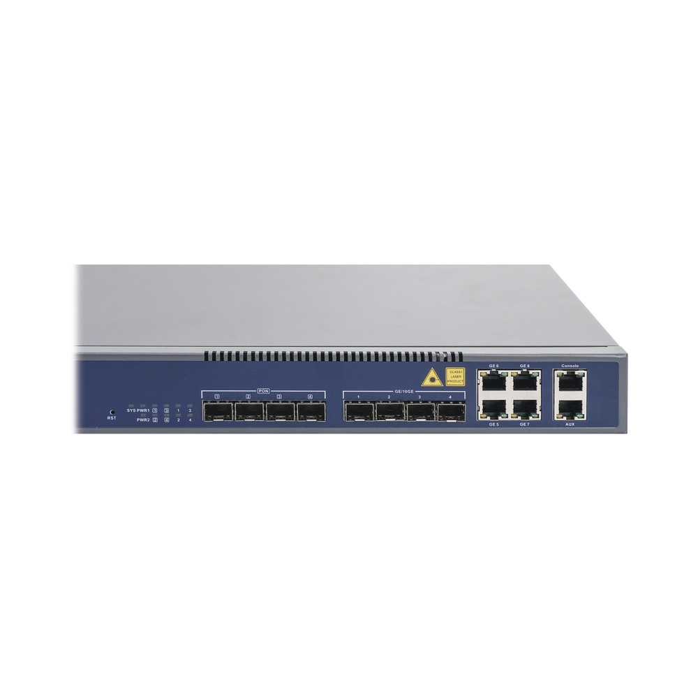OLT de 4 puertos EPON con 8 puertos Uplink (4 puertos Gigabit Ethernet + 4 puertos Gigabit Ethernet SFP) , hasta 256 ONUS, - Image 3