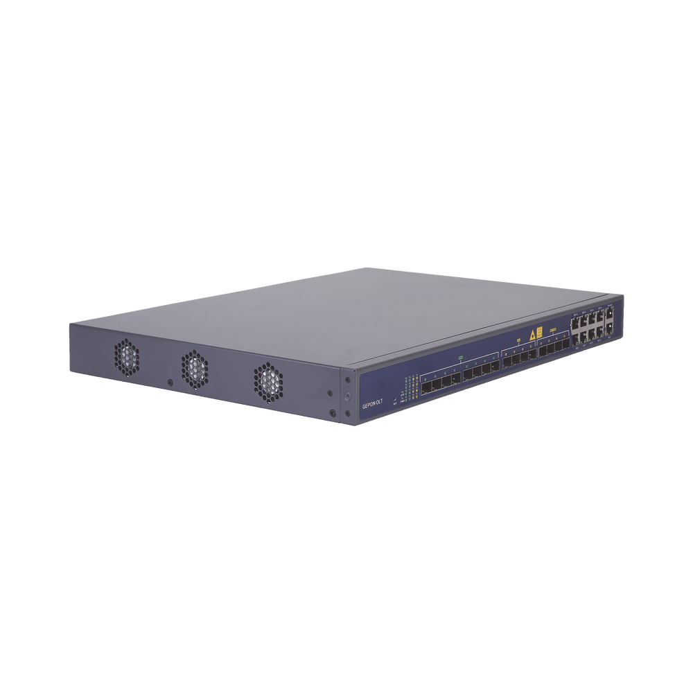 OLT de 8 puertos EPON con 16 puertos Uplink (8 puertos Gigabit Ethernet + 4 puertos SFP + 4 puertos SFP+), hasta 512 ONUs - Image 2