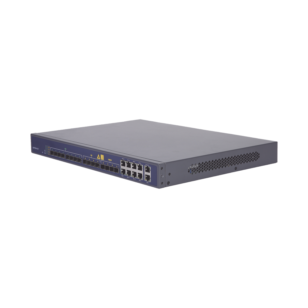 OLT de 8 puertos EPON con 16 puertos Uplink (8 puertos Gigabit Ethernet + 4 puertos SFP + 4 puertos SFP+), hasta 512 ONUs - Image 3