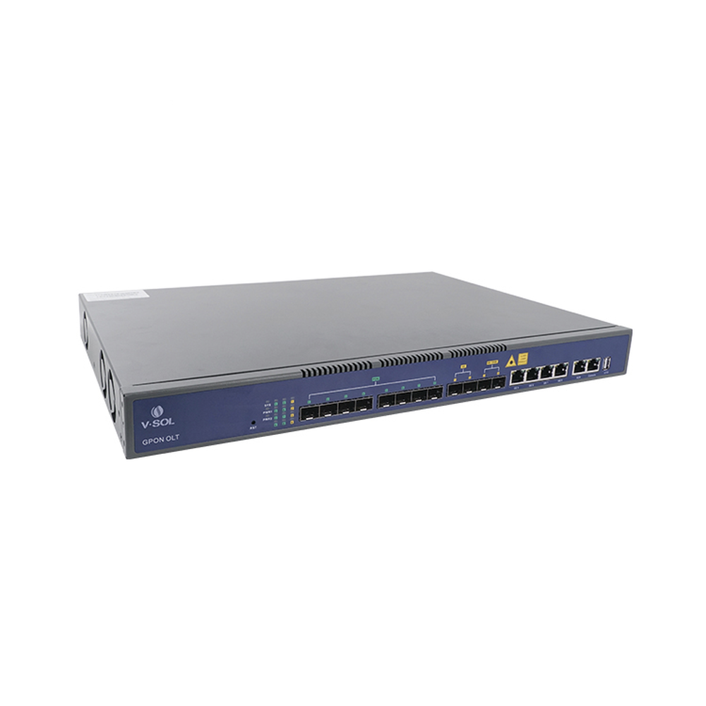 OLT de 8 puertos GPON con 8 puertos Uplink (4 puertos Gigabit Ethernet + 2 puertos SFP + 2 puertos SFP+) hasta 1,024 ONUs - Image 2