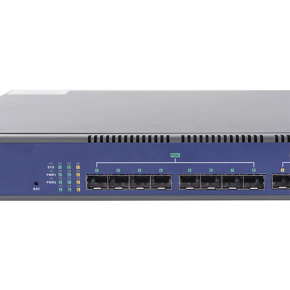OLT de 8 puertos GPON con 8 puertos Uplink (4 puertos Gigabit Ethernet + 2 puertos SFP + 2 puertos SFP+) hasta 1,024 ONUs - Image 4