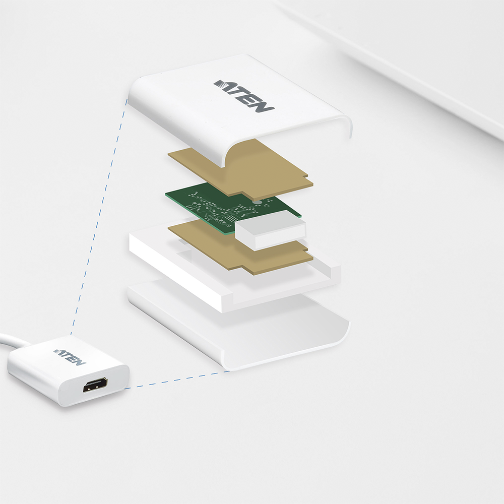 Adaptador de Entrada DisplayPort- Salida HDMI | 1080p | Compatible con audio | - Image 4
