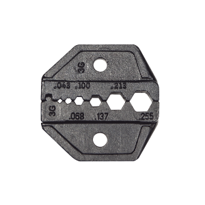 Matriz Ponchadora para RG58, RG59, RG62 y RG174. Compatible con Pinza Ponchadora VDV200-010