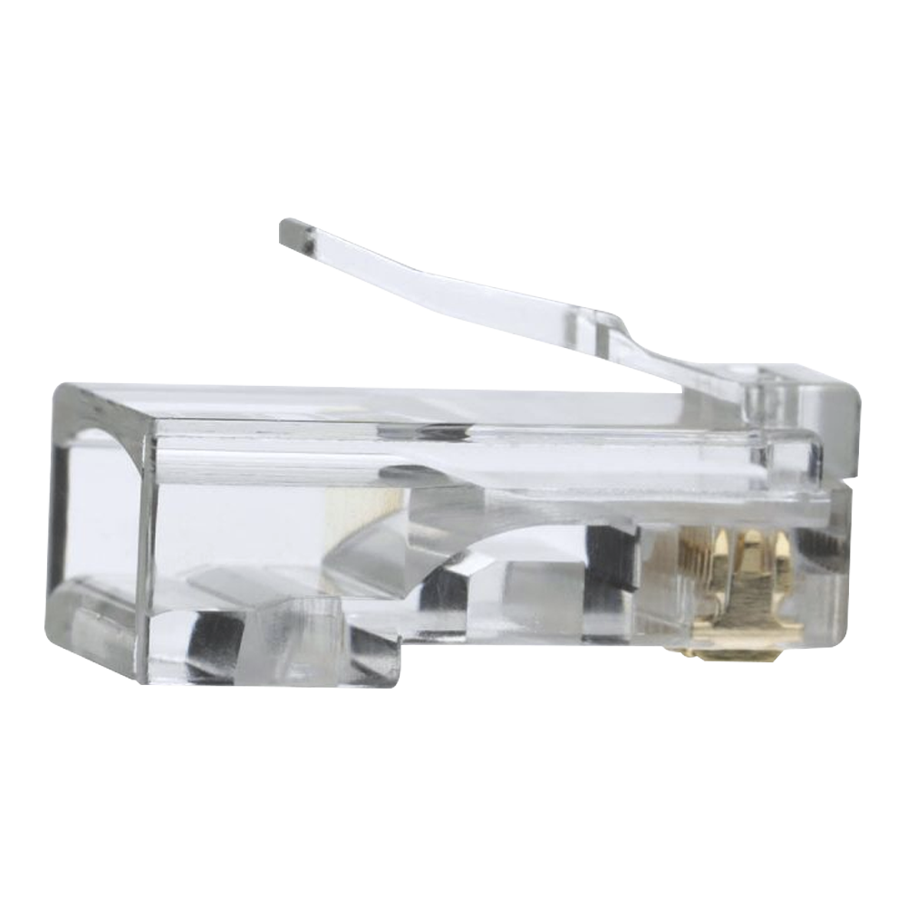 Conectores modulares de datos RJ45/CAT5e, paquete de 100 unidades. - Image 3