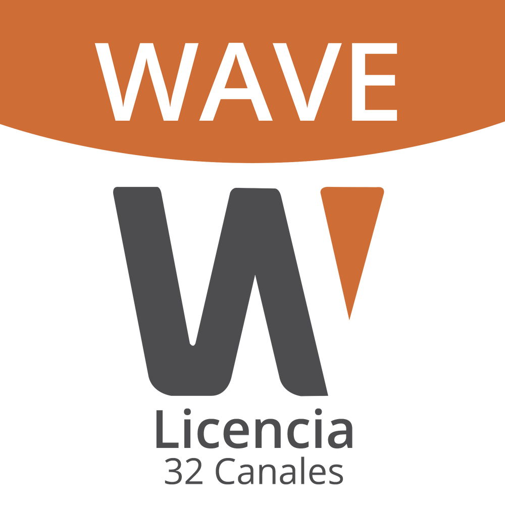Licencia Wisenet Wave Para 32 Canales de Grabador Hanwha