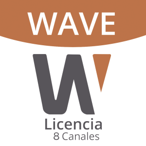 Licencia de 8 Canal de Wisenet Wave Profesional