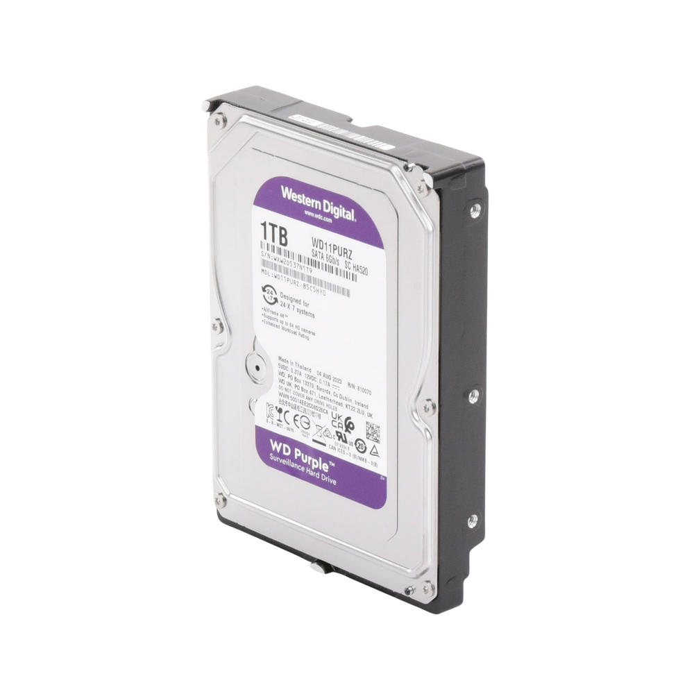 Disco Duro Purple de 1 TB / 5400 RPM / Optimizado para Soluciones de Videovigilancia / Uso 24-7 / 3 Años de Garantia - Image 2