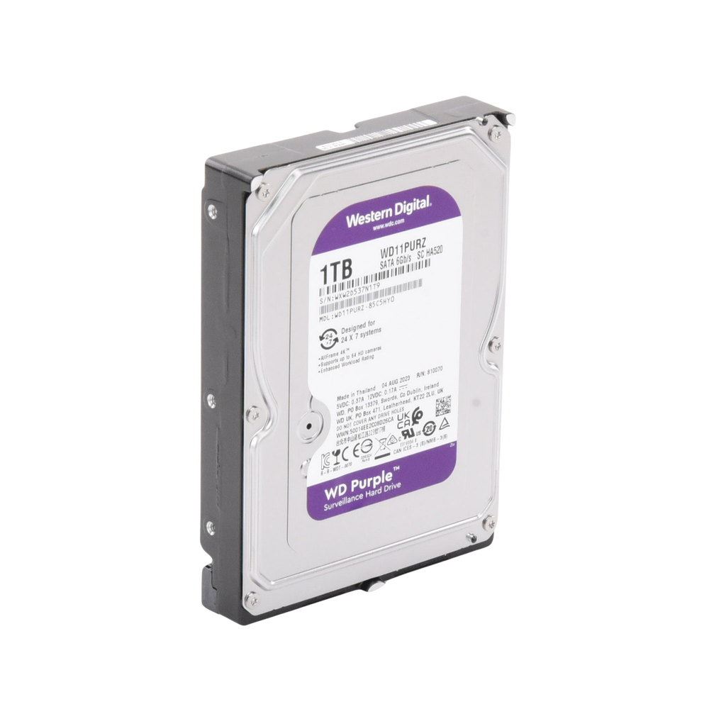 Disco Duro Purple de 1 TB / 5400 RPM / Optimizado para Soluciones de Videovigilancia / Uso 24-7 / 3 Años de Garantia - Image 5