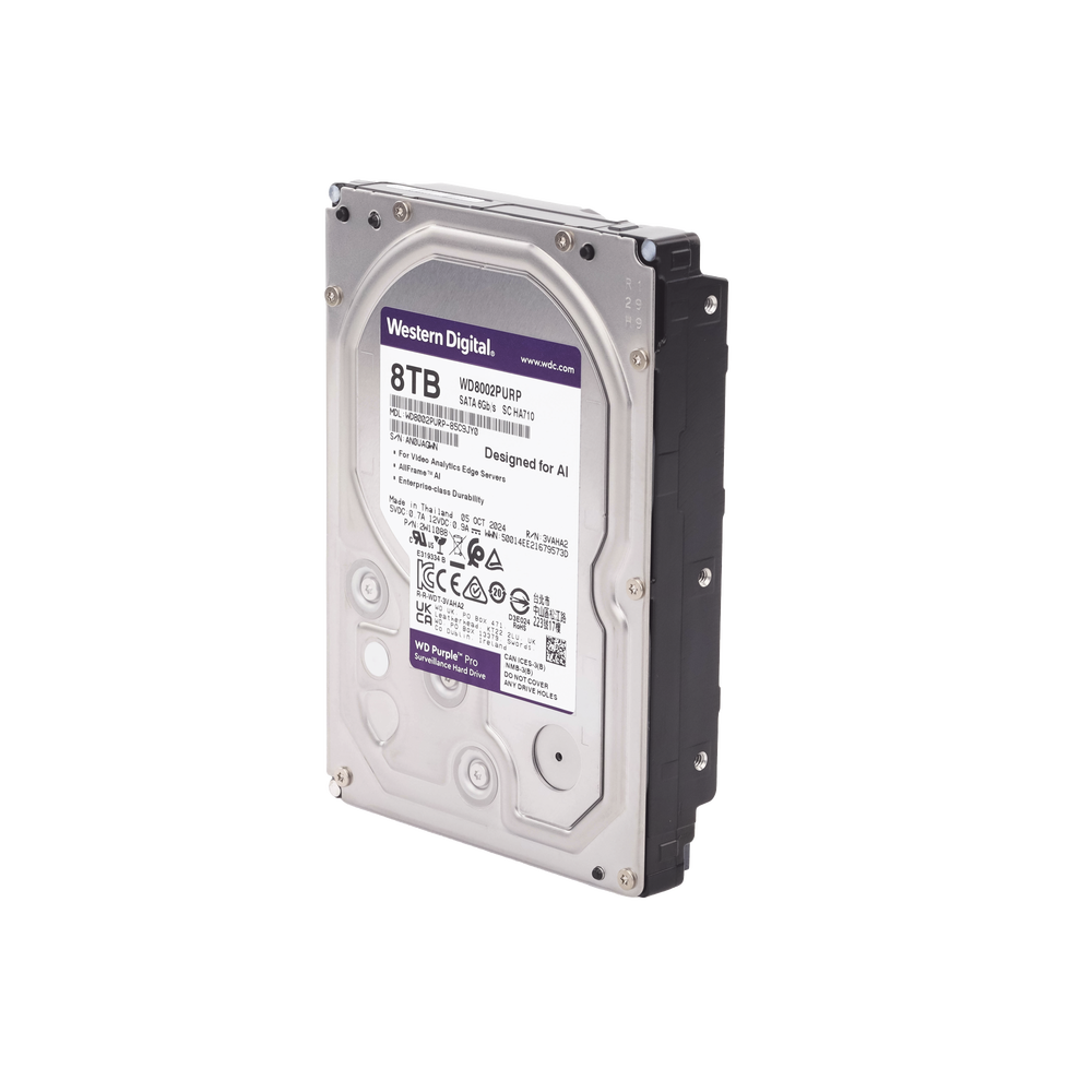 Disco duro WD de 8TB / 7200RPM / Optimizado para soluciones de video inteligente - Image 2