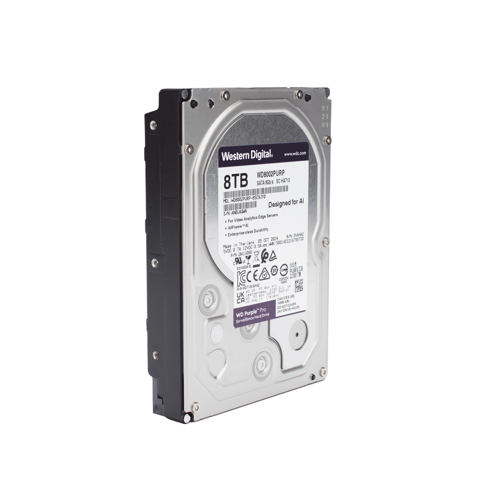 Disco duro WD de 8TB / 7200RPM / Optimizado para soluciones de video inteligente - Image 4
