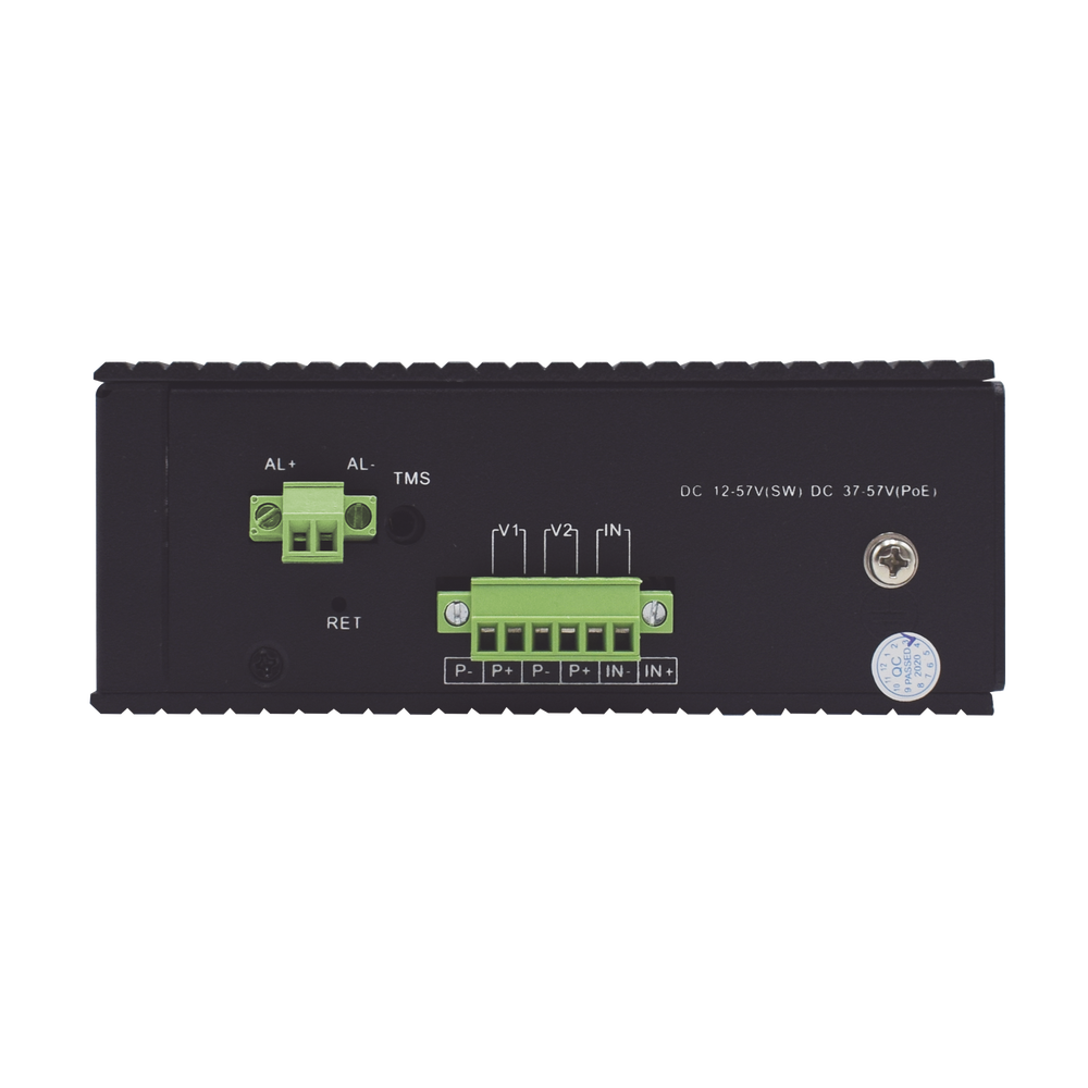 Switch Industrial administrable PoE, puerto 1-2 PoE 24/48. puertos 3-8 puertos 802.3 af/at/bt, hasta 60 W - Image 2