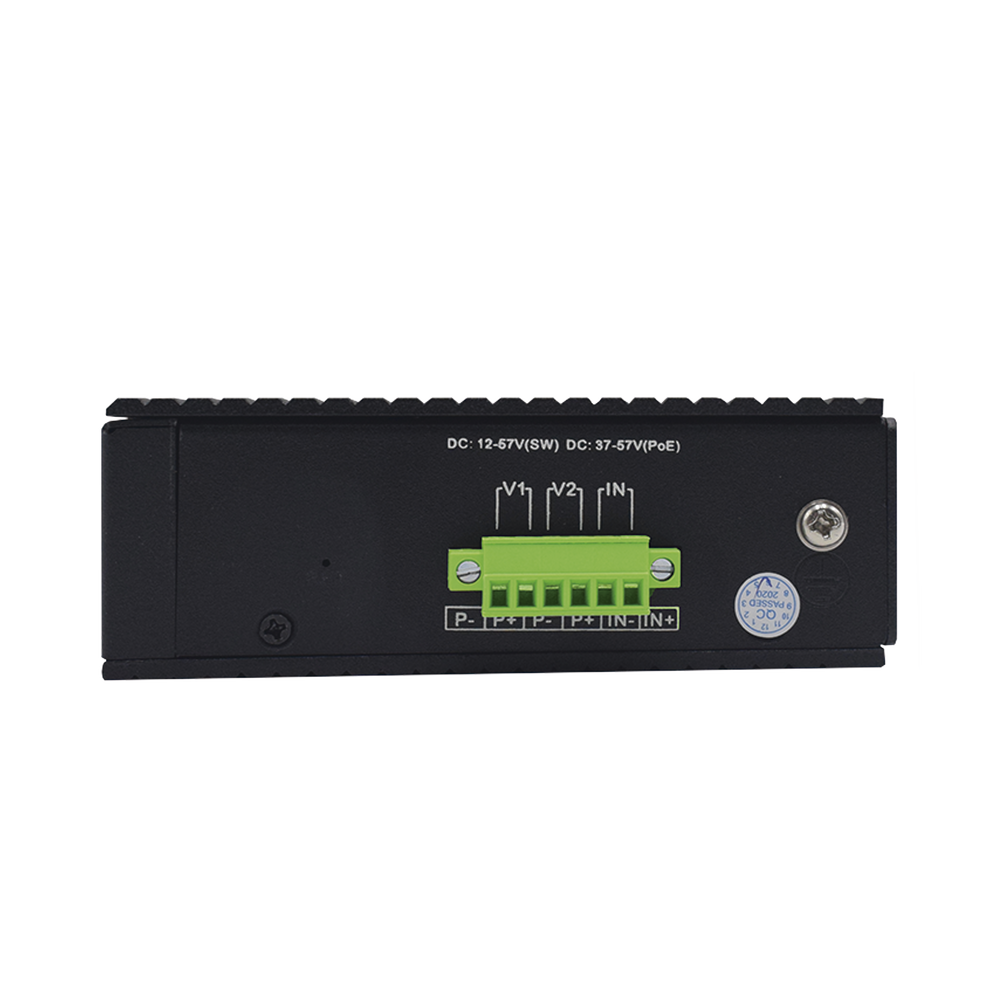 Switch Industrial PoE++ y pasivo de 24V / No administrable con 4 puertos Gigabit + 2 SFP / Presupuesto máx 180 W / Watchdog - Image 3