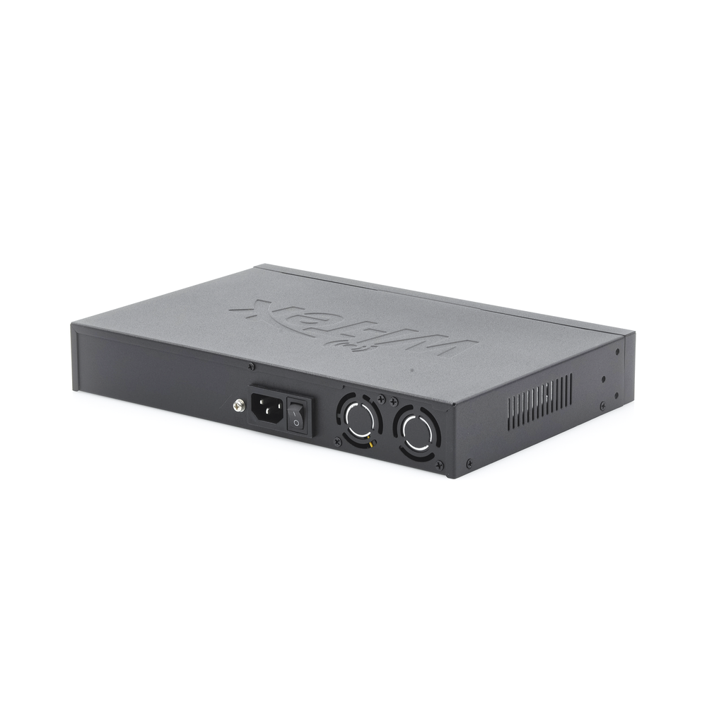 Switch PoE (802.3af/at/bt) / No administrable de largo alcance / Hasta 250m / 16 x 10/100Mbps (PoE) + 2 x 100/1000Mbps + 1 x SFP / 200 W - Image 4