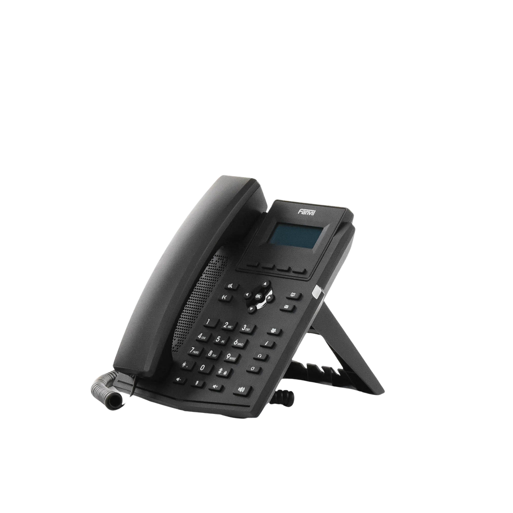 Teléfono IP / 2 Líneas SIP / Pantalla LCD 2.3" 132x64 / Audio HD G.722 y Opus / Conferencia 6 Vías / PoE 802.3af / Puertos Ethernet Duales 10/100 / Soporte EHS - Image 6