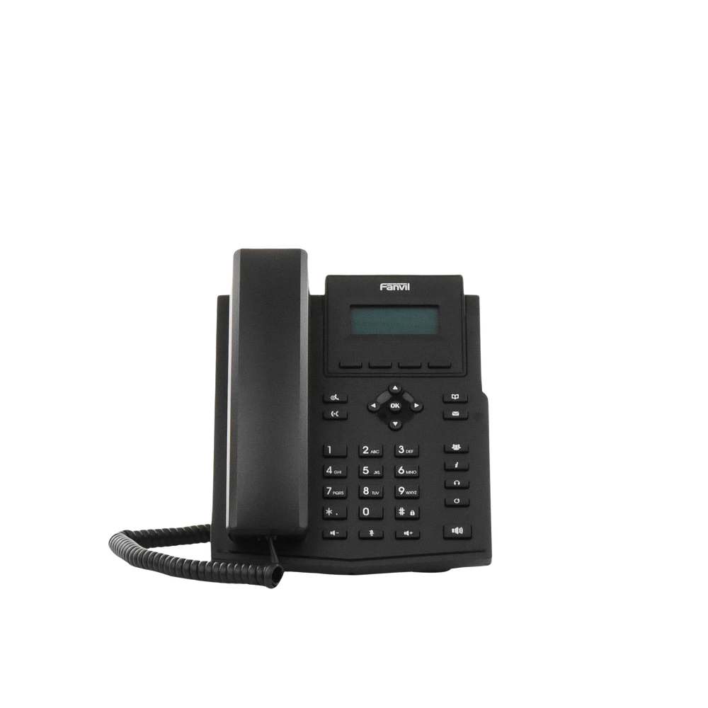 Teléfono IP / 2 Líneas SIP / Pantalla LCD 2.3" 132x64 / Audio HD G.722 y Opus / Conferencia 6 Vías / PoE 802.3af / Puertos Ethernet Duales 10/100 / Soporte EHS - Image 7