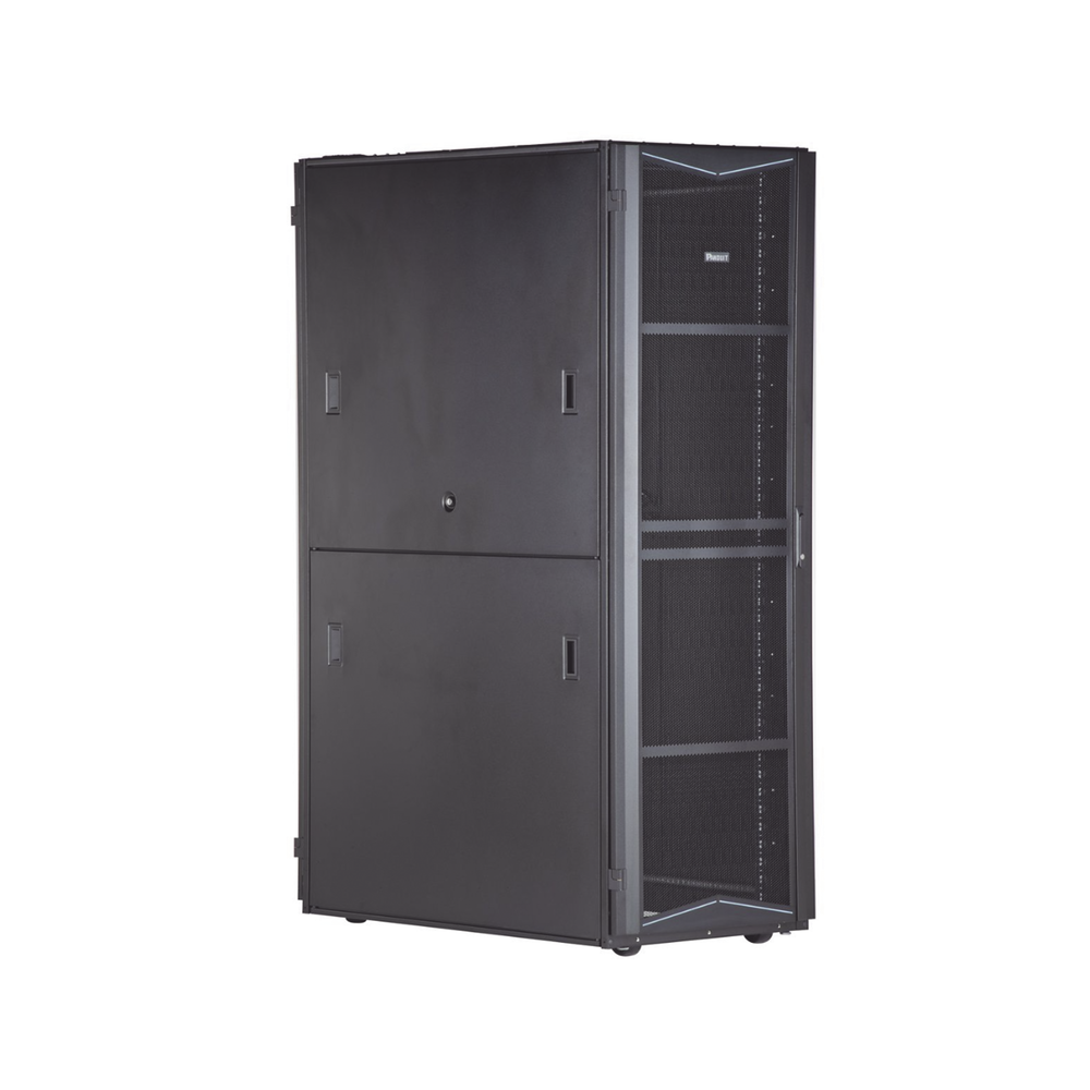 Gabinete FlexFusion para Centros de Datos, 42 UR, 600 mm de Ancho, 1070 mm de Profundidad, Fabricado en Acero, Color Negro - Image 2