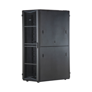 Gabinete FlexFusion para Centros de Datos, 45 UR, 600 mm de Ancho, 1070 mm de Profundidad, Fabricado en Acero, Color Negro