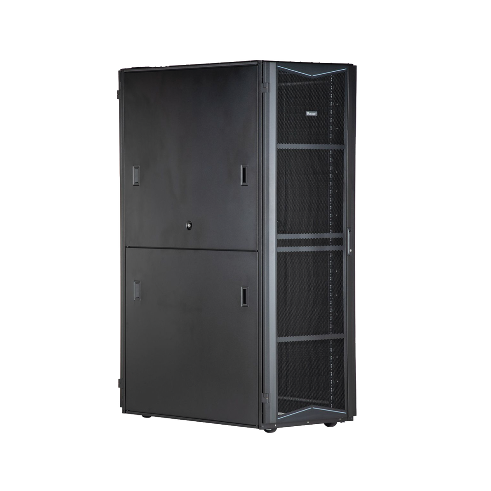 Gabinete FlexFusion para Centros de Datos, 42 UR, 800 mm de Ancho, 1070 mm de Profundidad, Fabricado en Acero, Color Negro - Image 3