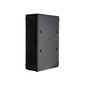 Gabinete FlexFusion™ XGL (Light) para Centros de Datos, 42 UR, 600 mm de Ancho, 1070 mm de Profundidad, Fabricado en Acero, Color Negro
