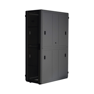 Gabinete FlexFusion™ XGL (Light) para Centros de Datos, 42 UR, 800 mm de Ancho, 1070 mm de Profundidad, Fabricado en Acero, Color Negro