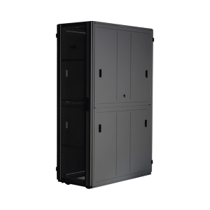 Gabinete FlexFusion™ XGL (Light) para Centros de Datos, 42 UR, 800 mm de Ancho, 1200 mm de Profundidad, Fabricado en Acero, Color Negro