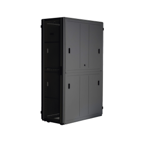 Gabinete FlexFusion™ XGL (Light) para Centros de Datos, 48 UR, 800 mm de Ancho, 1070 mm de Profundidad, Fabricado en Acero, Color Negro